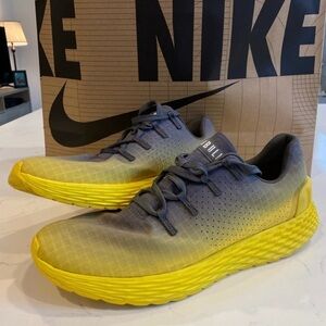 NOBULL Athletic Shoes in Gray and Yellow Gradient size 8.5